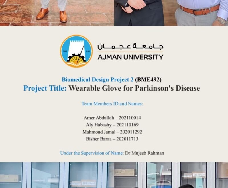 Innovating for Impact: Our Graduation Project on a Wearable Glove for Parkinson’s Disease
