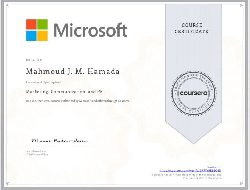 New Certification Unlocked: Marketing, Communication, and PR – Powered by Microsoft 1 New Certification Unlocked: Marketing, Communication, and PR – Powered by Microsoft